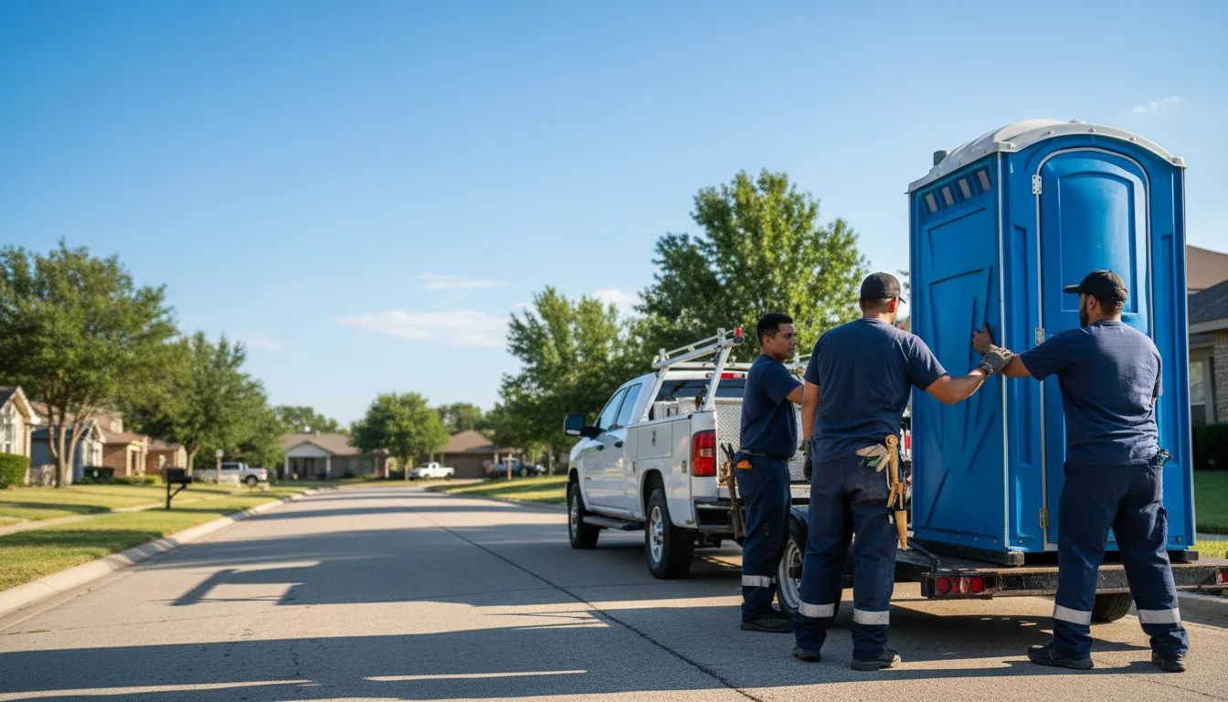 Portable Toilet Rental in Sanderson, TX near me